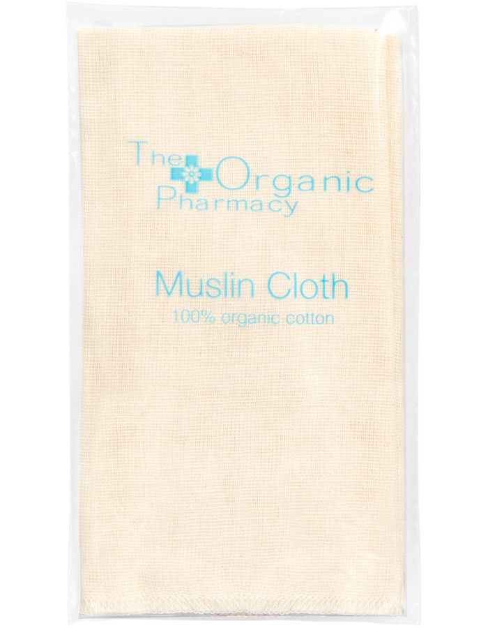 The Organic Pharmacy Organic Muslin Cloth is een 100% biologisch katoenen doek ontworpen om je reiniger een boost te geven.