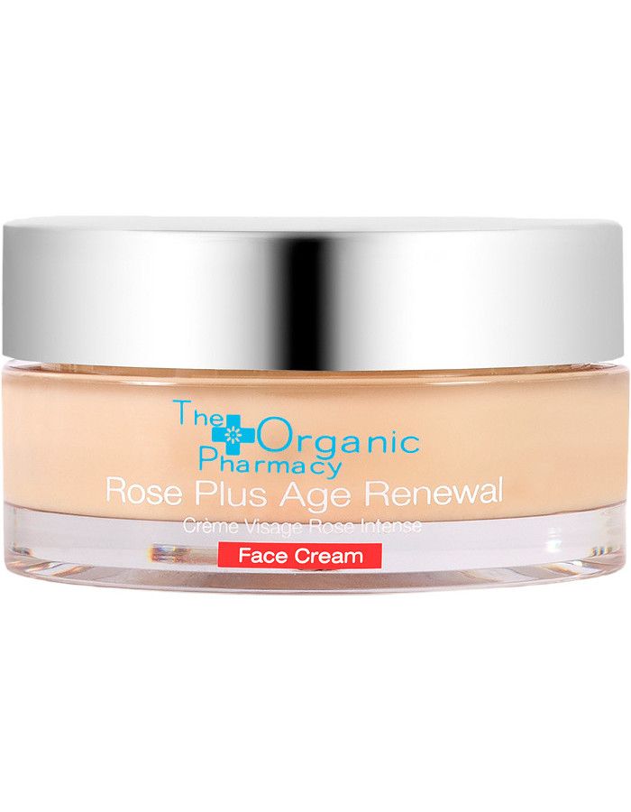 The Organic Pharmacy i Rose Plus Age Renewal Face Cream is een effectieve anti-aging crème die gericht is op het verminderen van rimpels