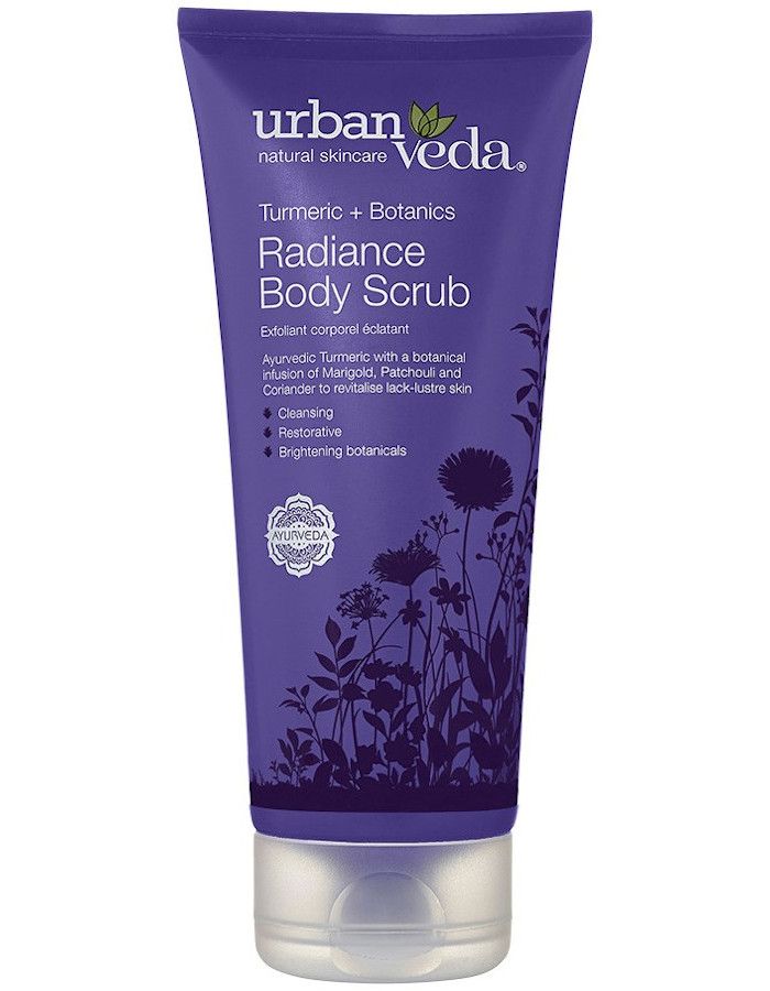 Urban Veda Radiance Body Scrub 200ml 5025042026820 snel, veilig en gemakkelijk online kopen bij Beauty4skin.nl