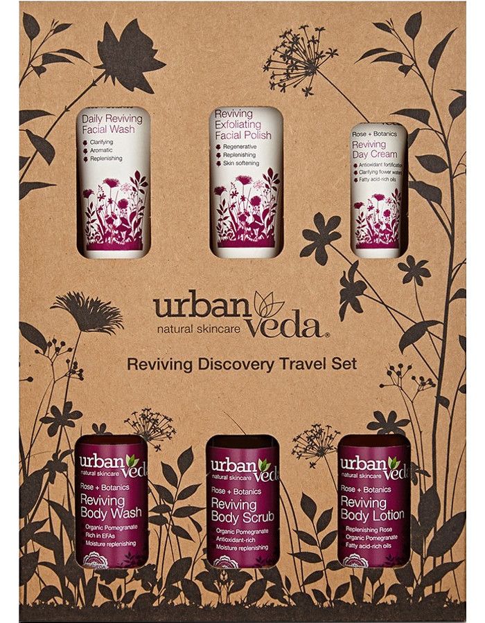 Urban Veda Reviving Discovery Travel Set 6-Delig