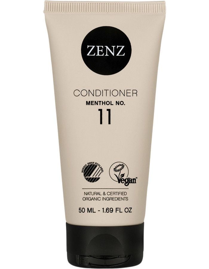 Zenz Organic Conditioner Menthol No 11 is speciaal ontworpen voor fijn en vet haar en belooft het haar een zachte, beschermde en gehydrateerde uitstraling.