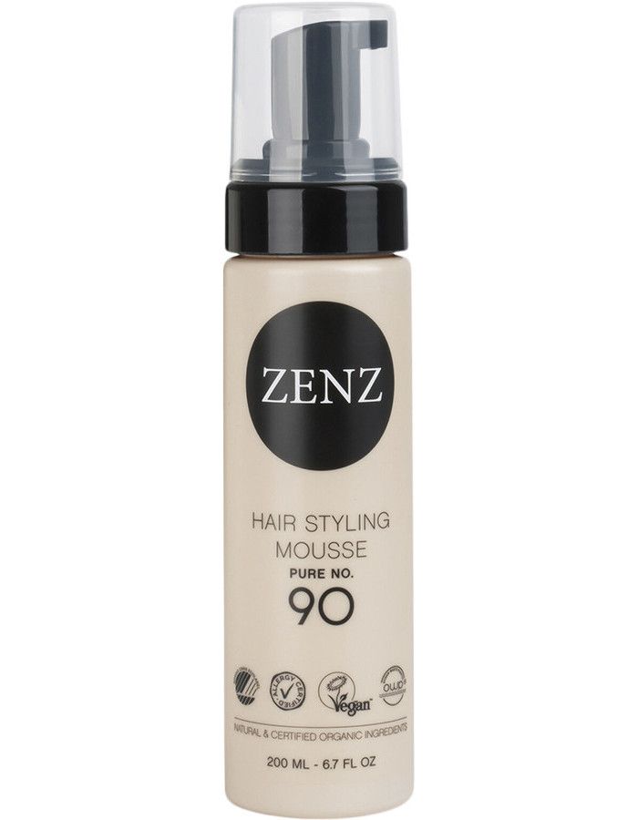 Zenz Organic Hair Styling Mousse Sweet Orange No 91 is een stylingmousse zonder aerosol voor alle haartypes, maar speciaal geschikt voor krullend haar.