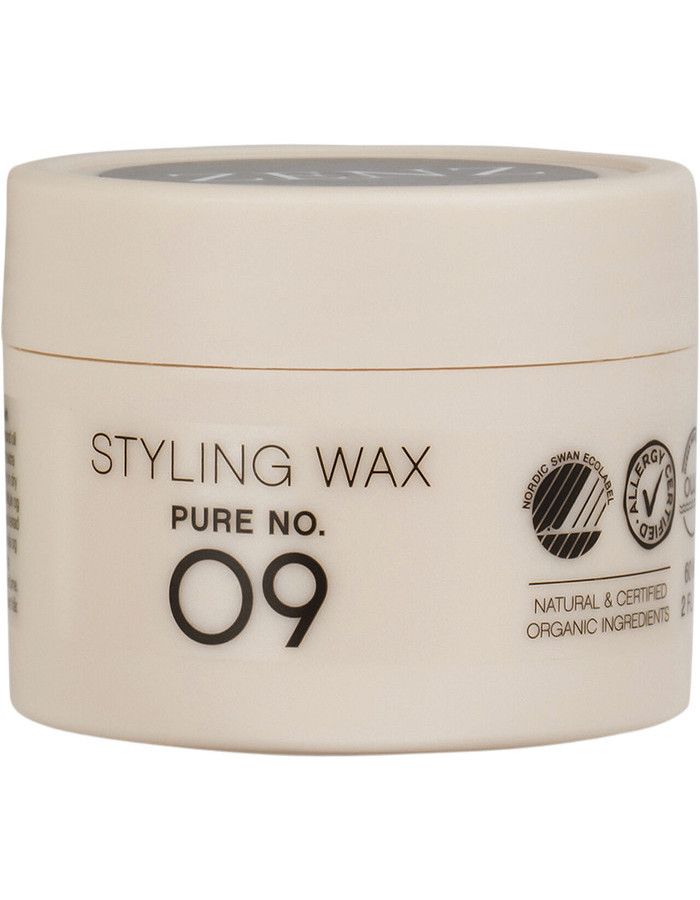 Zenz Organic Styling Wax Pure No 09 is een matte stylingwax die ideaal is voor alle haartypes, met name voor kort of krullend haar.