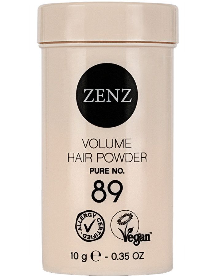 Zenz Organic Volume Hair Powder Pure No 89 is een transparant haarpoeder, geschikt voor het creëren van volume bij slap haar of voor langdurigheid bij opsteekkapsels.