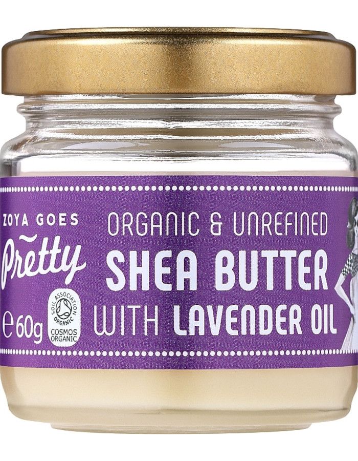 Zoya Goes Pretty Shea Butter Lavender Oil Balm biedt diepgaande hydratatie en intense verzachting voor de huid, terwijl het tegelijkertijd beschermt tegen uitdroging.