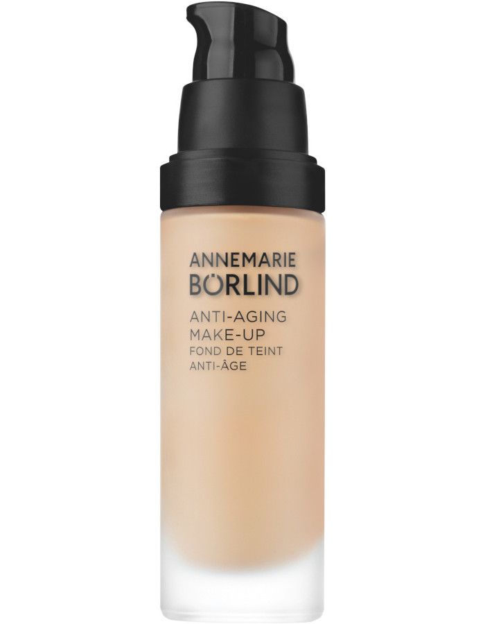 Ontdek Annemarie Börlind Anti-Aging Make-up Light – natuurlijke foundation met bio-lifting extract die de huid verstevigt, hydrateert en laat stralen.