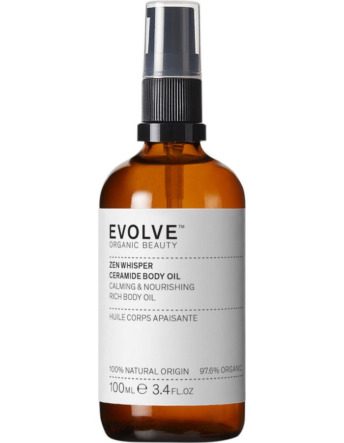Vind rust en herstel met Evolve Organic Zen Whisper Body Oil – Natuurlijke body olie voor diepe hydratatie en innerlijke balans