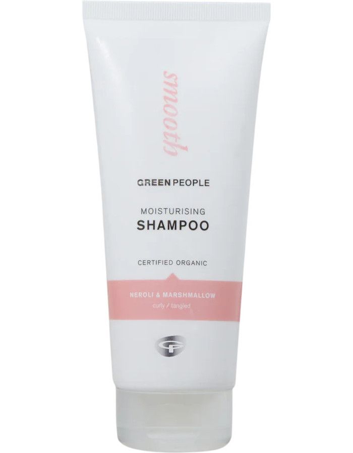 Green People Moisturising Shampoo Neroli & Marshmallow is een siliconenvrije en sulfaatvrije shampoo die dik, pluizig en stug haar weer mooi glanzend en handelbaar maakt