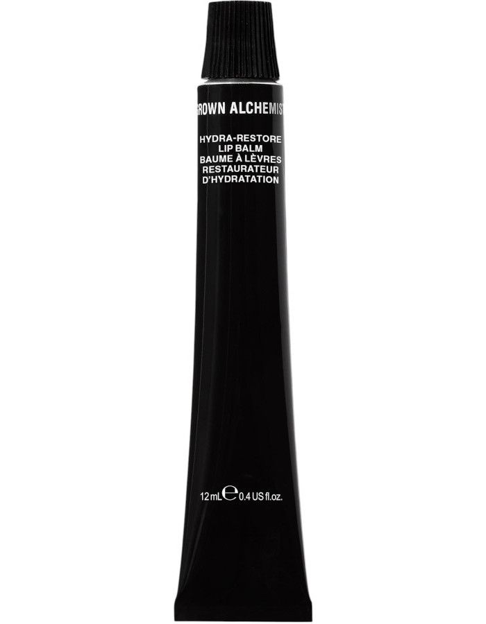 Ontdek Grown Alchemist Hydra Restore Lip Balm: 98% natuurlijk, voedend en hydraterend. Perfect voor zachte, gezonde lippen, zelfs bij een gevoelige huid.