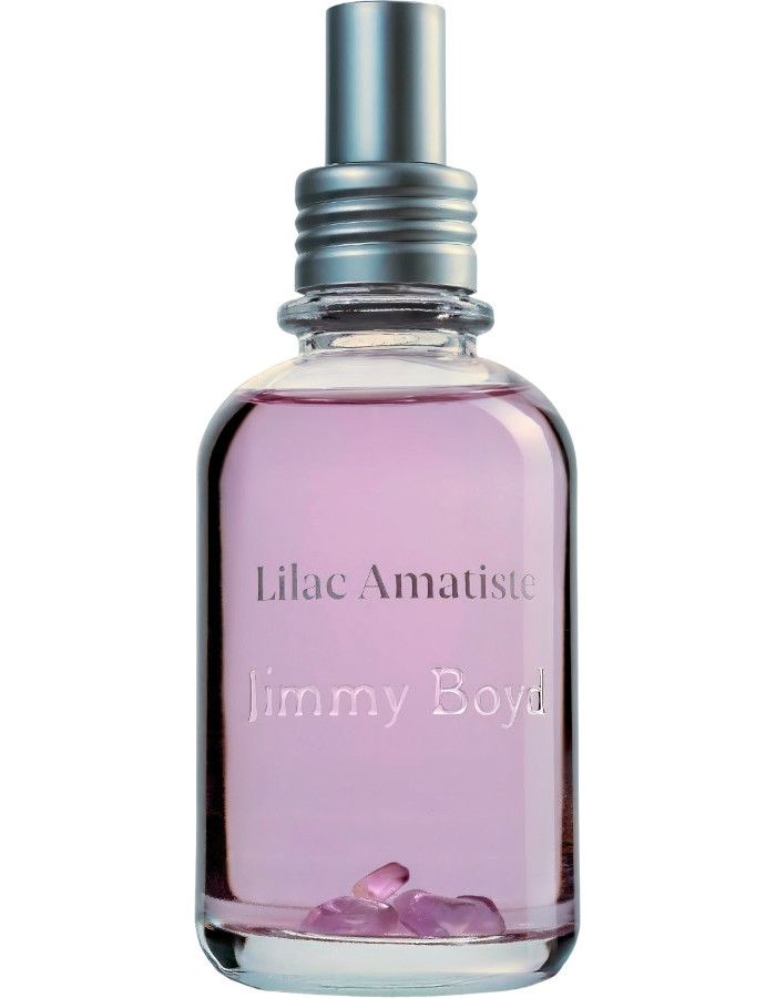Jimmy Boyd Crystal Perfume Lilac Amatiste - Natuurlijk parfum met amethist en essentiële oliën. Voor rust, balans en een frisse, bloemige geurbeleving.